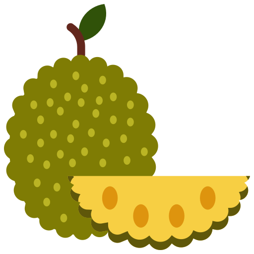 Juicy Jackfruit Png Image (olive, black, gold, green, orange)