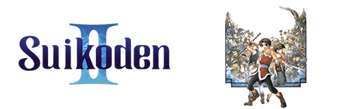 Suikoden Ii Logo Png (gray)