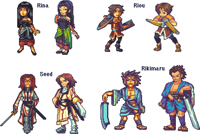 Suikoden Ii Png Hd Isolated (black)