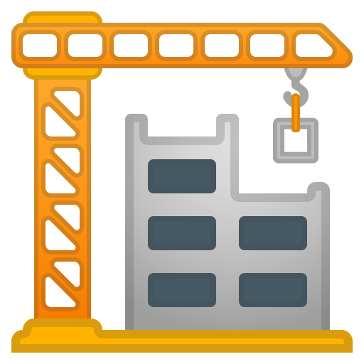 Buildingconstruction Free Transparent Png Icon Download (olive, black, gray, orange, chocolate)