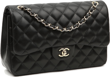 Quilted Bag Png Hd Isolated (black)