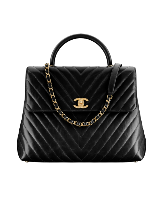 Quilted Bag Png Hd (black)