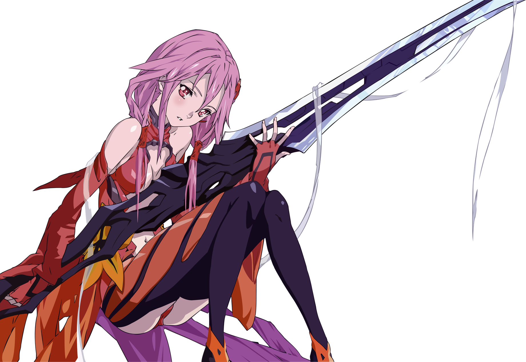 Guilty Crown Png Transparent Picture (indigo, black, pink)