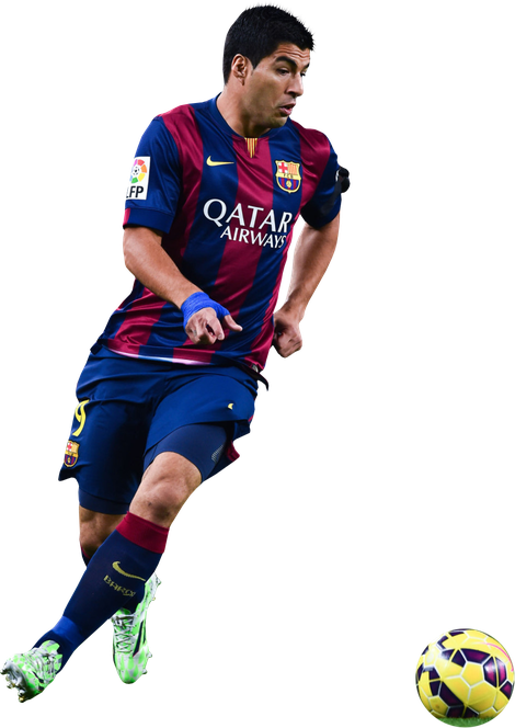 Luis Suarez Barcelona Png Image (navy, black)