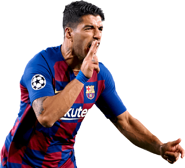 Luis Suarez Barcelona Png Isolated Hd (black)