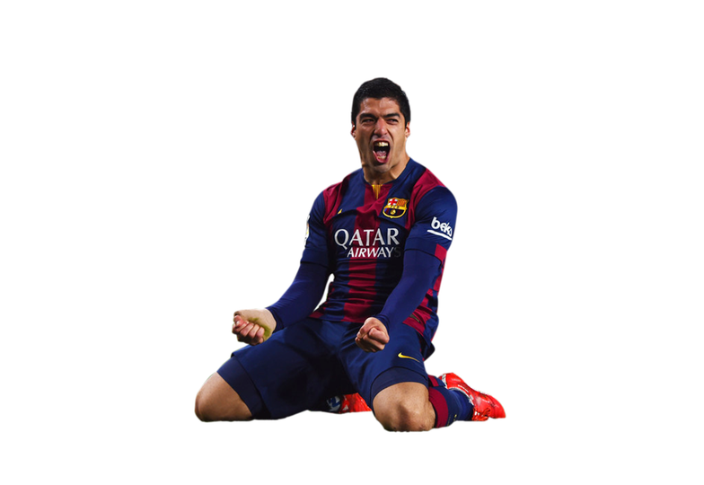 Luis Suarez Barcelona Png Isolated Pic (black)