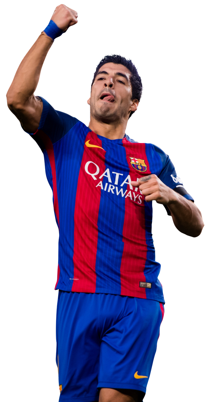 Luis Suarez Barcelona Png Transparent (navy, black)