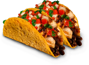 Cuisine Fish Taco Png Free Download (black)