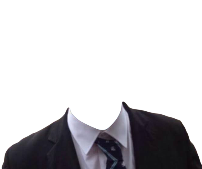 Suit Png (black, teal, white, silver)