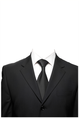 Suit Transparent (black, white)