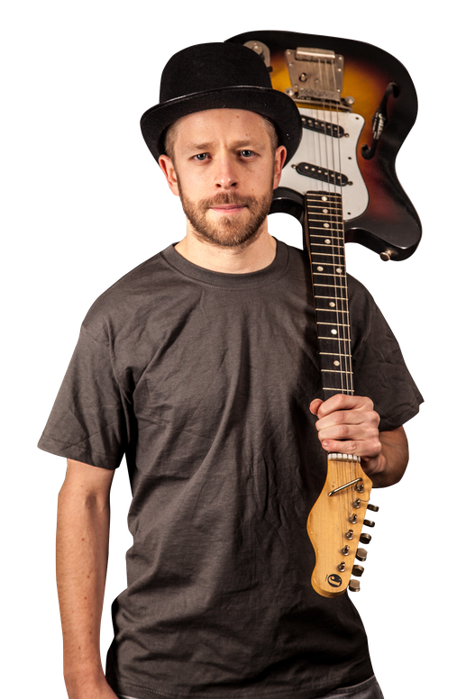 Guitarist Png Transparent Image (black, gray)