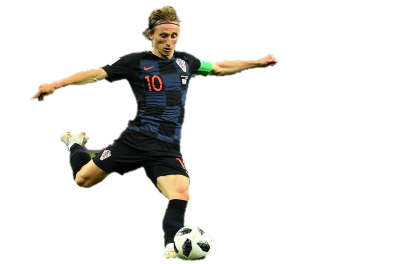 Luka Modric Png Pic (white, black)