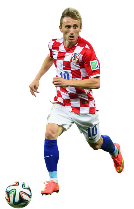 Luka Modric Transparent Png (white, black)