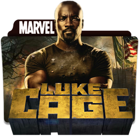 Luke Cage Logo Transparent Png (white, black)