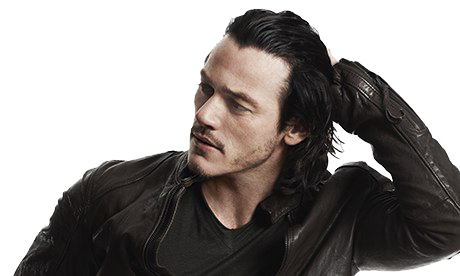 Luke Evans Png File (white, black)