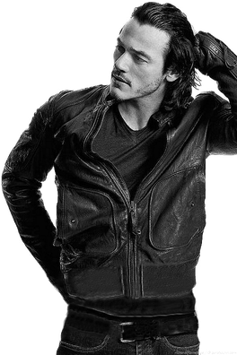 Luke Evans Png Transparent Image (black)