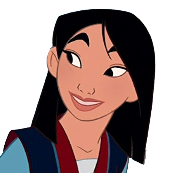 Mulan Transparent Png (white, gray, black, salmon)