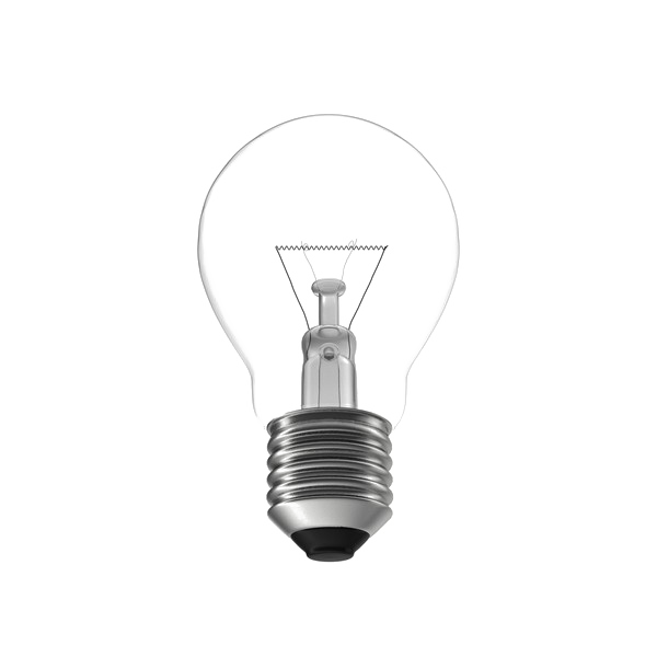 Bulb Png Image (white, lavender)