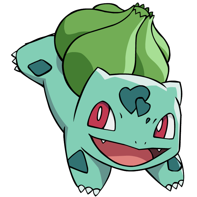 Bulbasaur Png Photos (teal, white, silver, gray, olive)