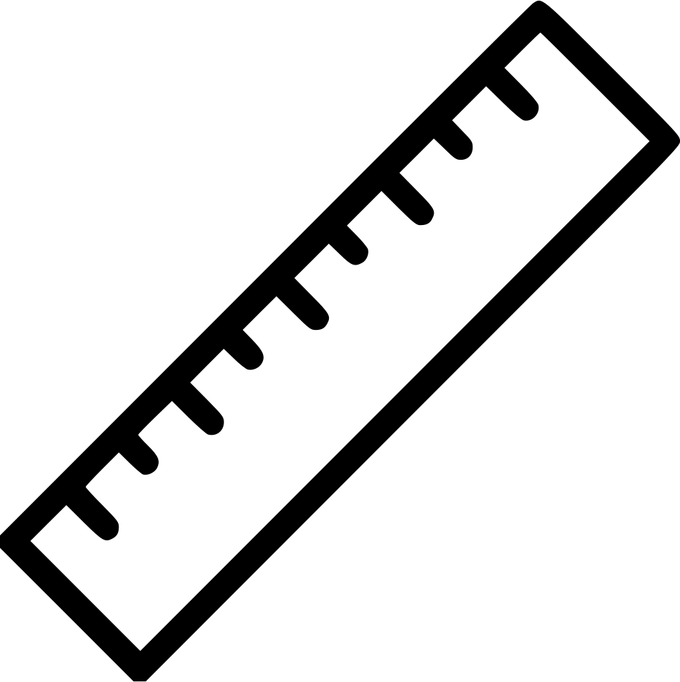 Ruler Png Pic (gray, black, white)