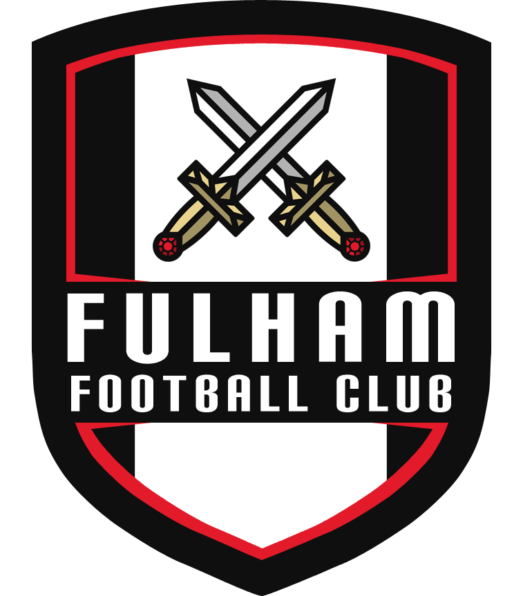 Fulham F.C Png File (indigo, black, white)