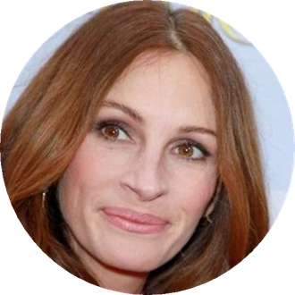 Julia Roberts Png (lavender, black, silver)