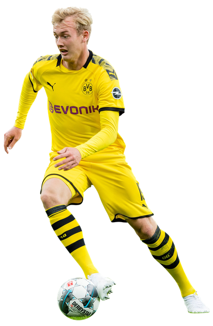 Julian Brandt Png Pic (black, gold)