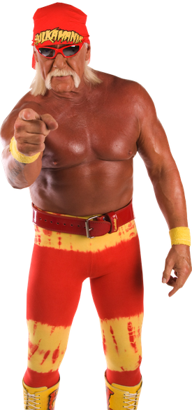 Hulk Hogan Png Clipart 1 (red, chocolate, black)