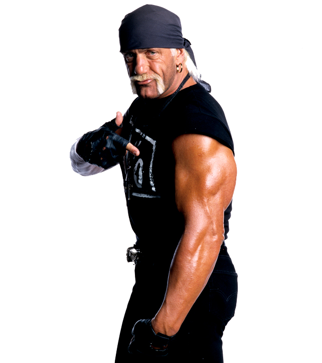 Hulk Hogan Png File 1 (white, black)