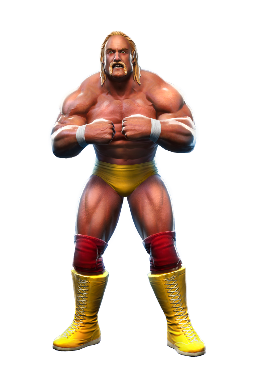 Hulk Hogan Png Image 1 (white, black)