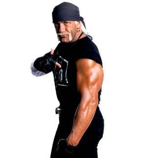 Hulk Hogan Png Isolated Hd (black)