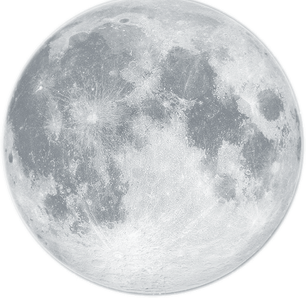 Full Moon Png Isolated Pic (black, silver, lavender)