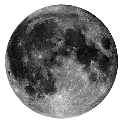 Full Moon Png Photos (black, white)