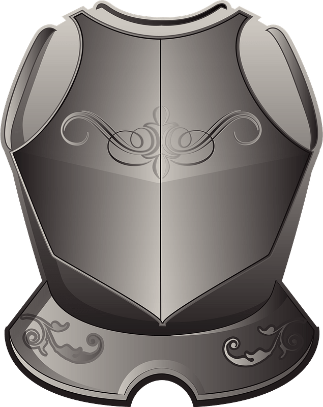 Full Plate Armor Png Hd (indigo, black, gray)