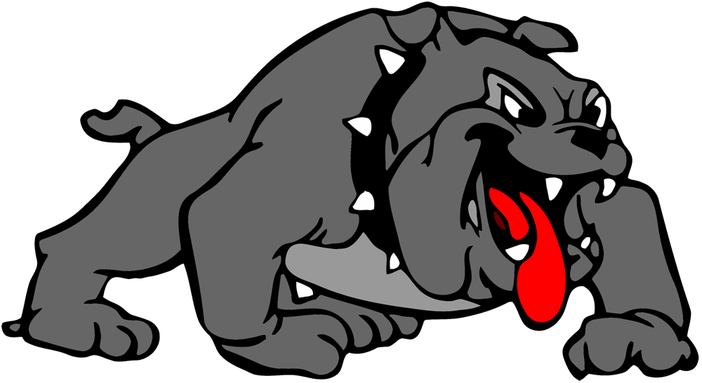 Bulldogs Png File (white, black, gray, red)