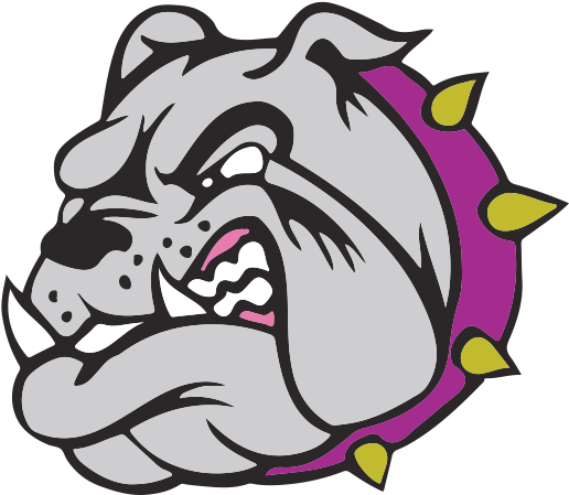 Bulldogs Transparent Png (white, purple, black, silver)