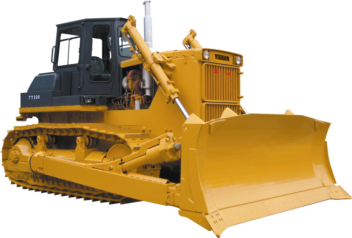 Bulldozer No Background (chocolate, black)