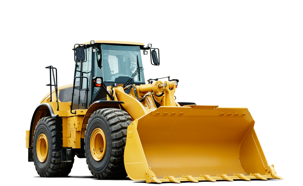 Bulldozer Png Cutout (chocolate, black)