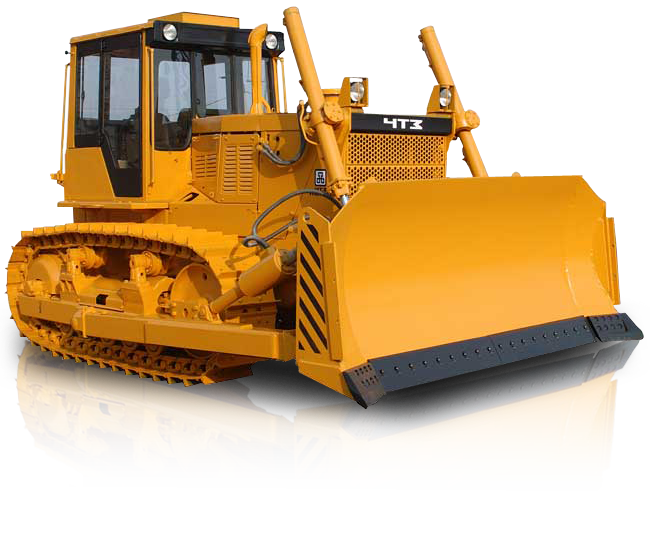 Bulldozer Png Image File (black, salmon, white)