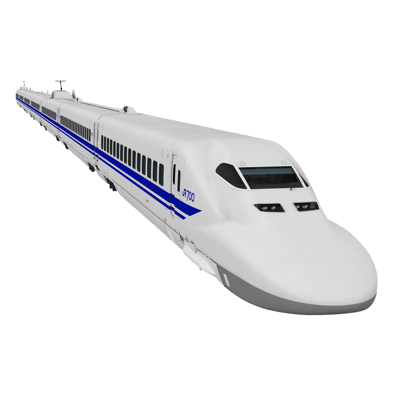 Bullet Train Png Transparent Image (lavender, silver, white)