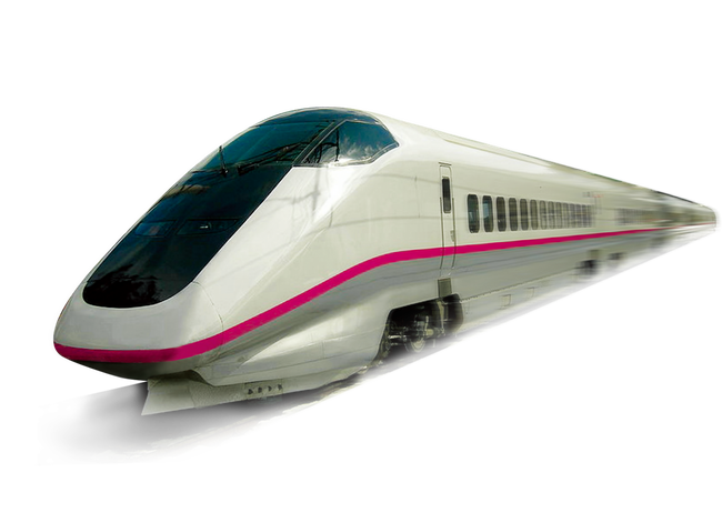 Bullet Train Png Transparent Picture (black, silver, beige)