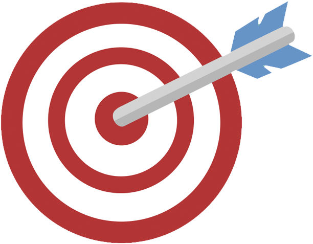 Bullseye Png Free Download (white, black, silver, gray, chocolate)