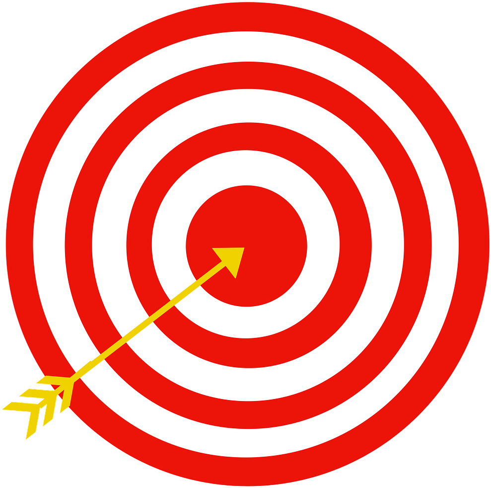 Bullseye Png Transparent (white, black, red)