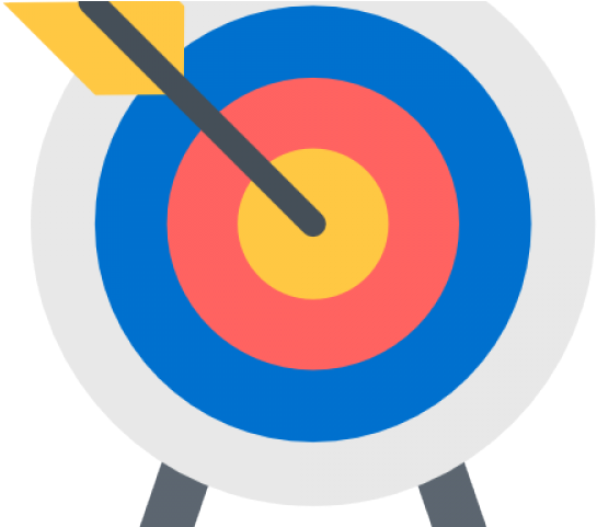 Bullseye Png (teal, black, gold, lavender, salmon)