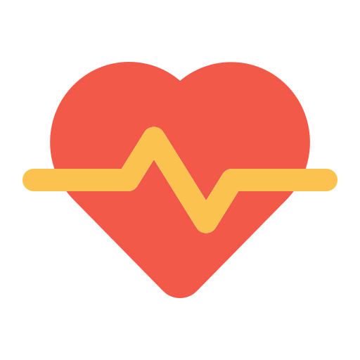 Pulse Love Hehy Heh Wellness Heartbeat Beats Heart Icon Free Nobackground Png Icon Download (chocolate, black, salmon)