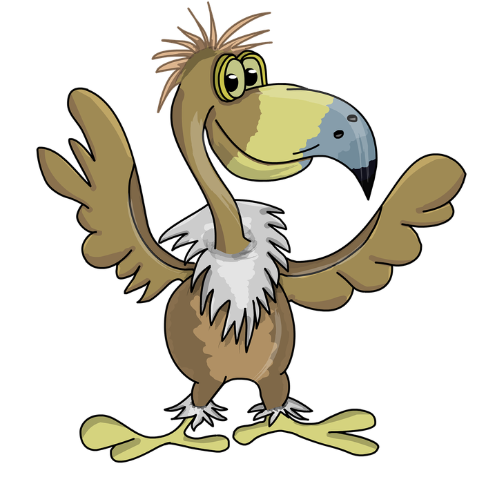 Vulture Png Picture (black, gray, silver, lavender)