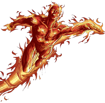 Human Torch Png Photo (maroon, black)