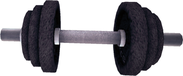 Dumbbell Png File (black)