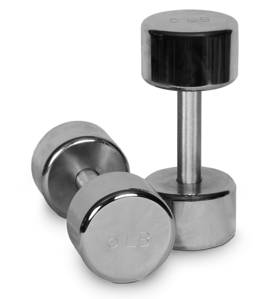 Dumbbell Png Image (black, silver)