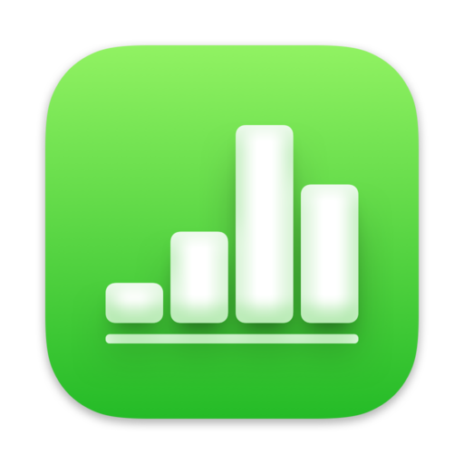 Numbers Alt Macos Bigsur Icon Free Png Icon Download (gray, green, black, white)